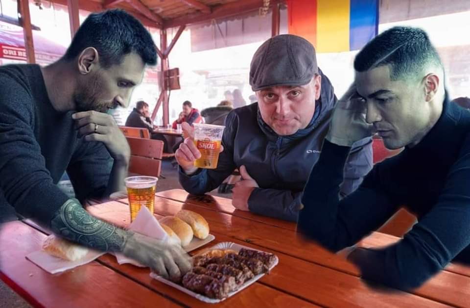 messi ronaldo luis vuitton campanie romania mici obor